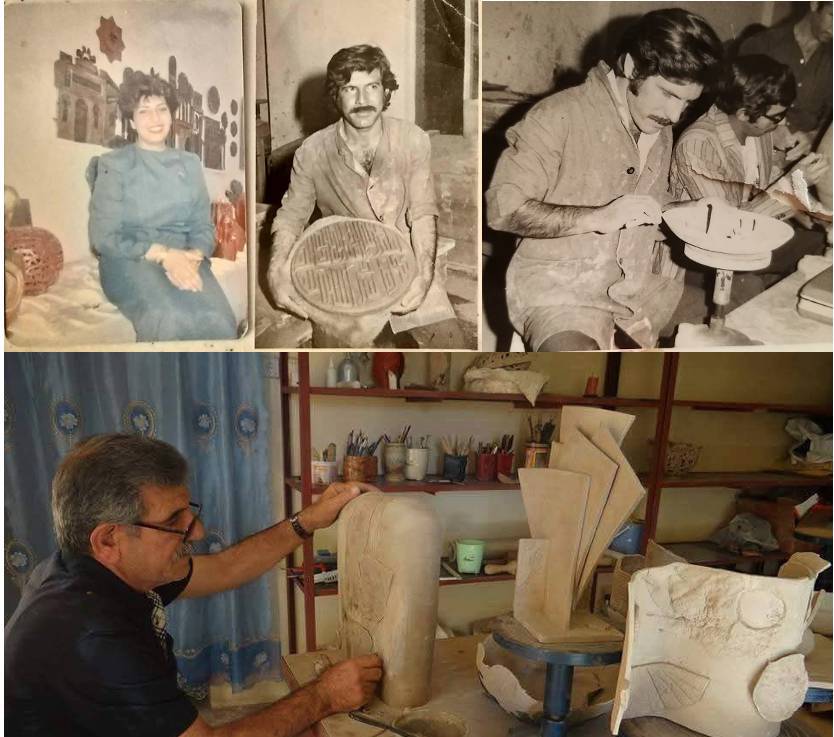 غسان ال سعيد.. فن يبني الإنسان قبل اللوح