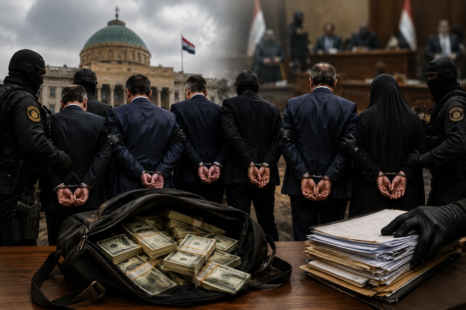 صلاح الدين ونينوى: أول الغيث ثمانية.. 
حملة الفساد تطيح بنواب وقيادات نافذة