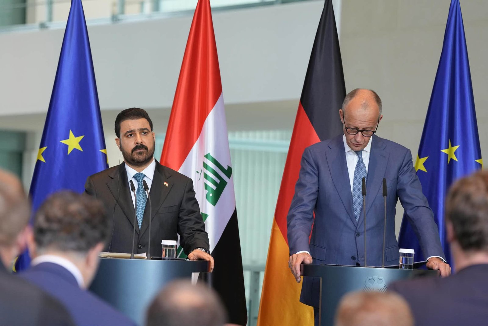 الزيدي من برلين:
نفط العراق إلى أوروبا عبر سوريا وتركيا.. والسلاح بيد الدولة