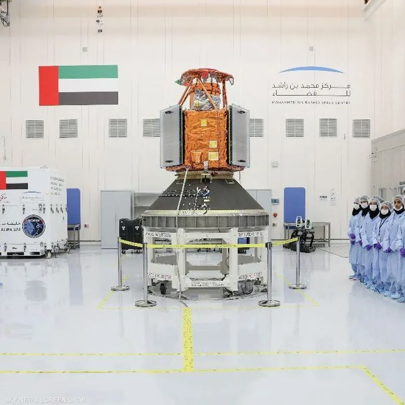 الإمارات تطلق أول قمر تجاري مصنوع بالكامل محلياً..
بداية كوكبة من عشرة أقمار بالذكاء الاصطناعي