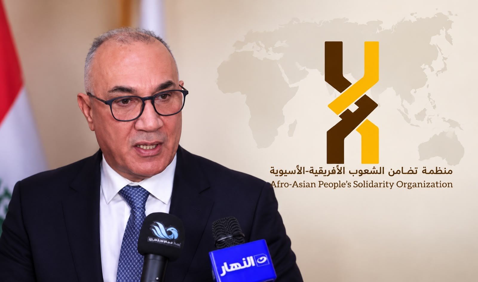 الأمين العام لمنظمة تضامن الشعوب الأفروآسيوية يؤكد تضامنه مع الاردن ويدعو إلى موقف دولي حازم في مواجهة الإرهاب